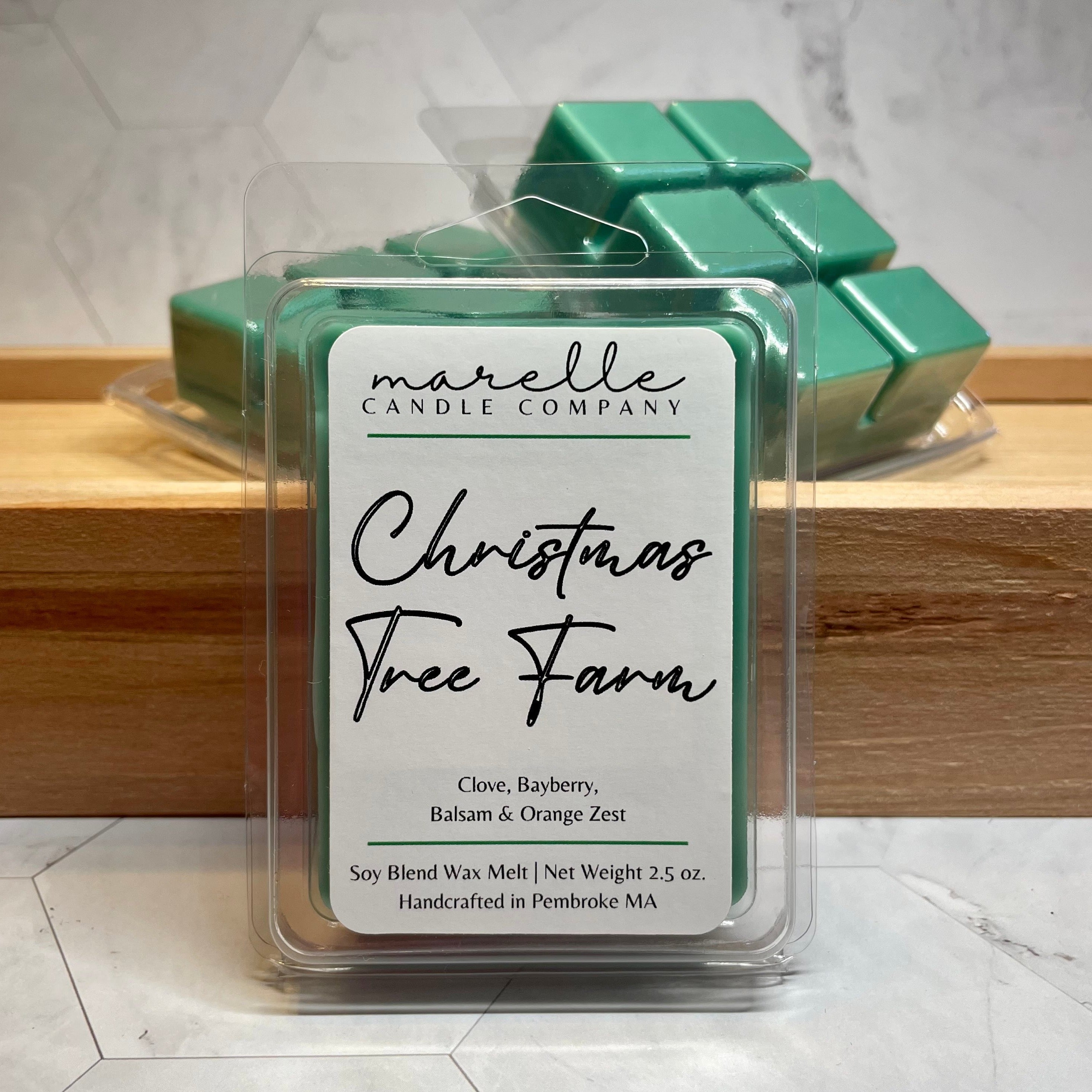 Christmas Tree Hill Wax Melts - Bayberry