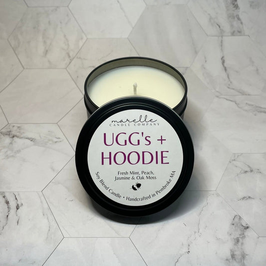 Ugg's + Hoodie ⁞ Black Tin