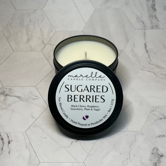 Sugared Berries ⁞ Black Tin
