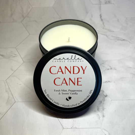 Candy Cane ⁞ Black Tin